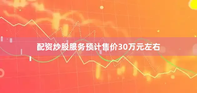 配资炒股服务预计售价30万元左右