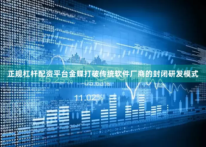 正规杠杆配资平台金蝶打破传统软件厂商的封闭研发模式