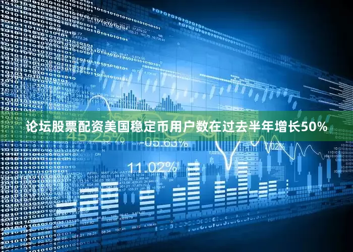 论坛股票配资美国稳定币用户数在过去半年增长50%